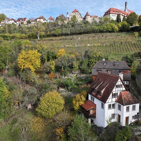 Ferienhaus Kobolzeller Schloesschen A.D.Weinsteige Rothenburg ob der Tauber Exterior foto