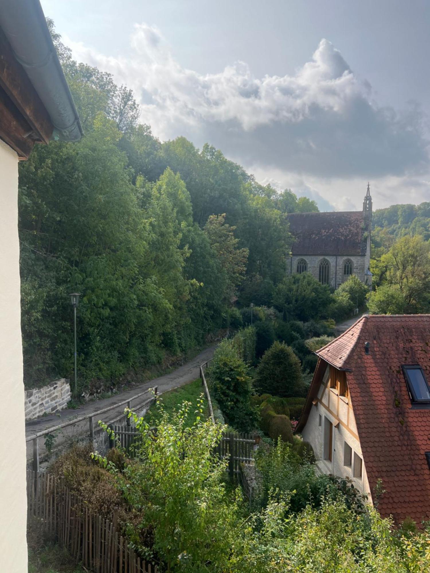 Ferienhaus Kobolzeller Schloesschen A.D.Weinsteige Rothenburg ob der Tauber Exterior foto
